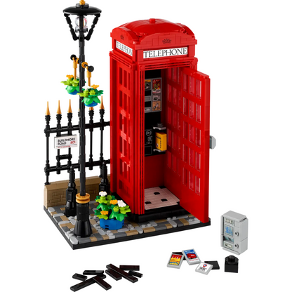 Rode Londense telefooncel
