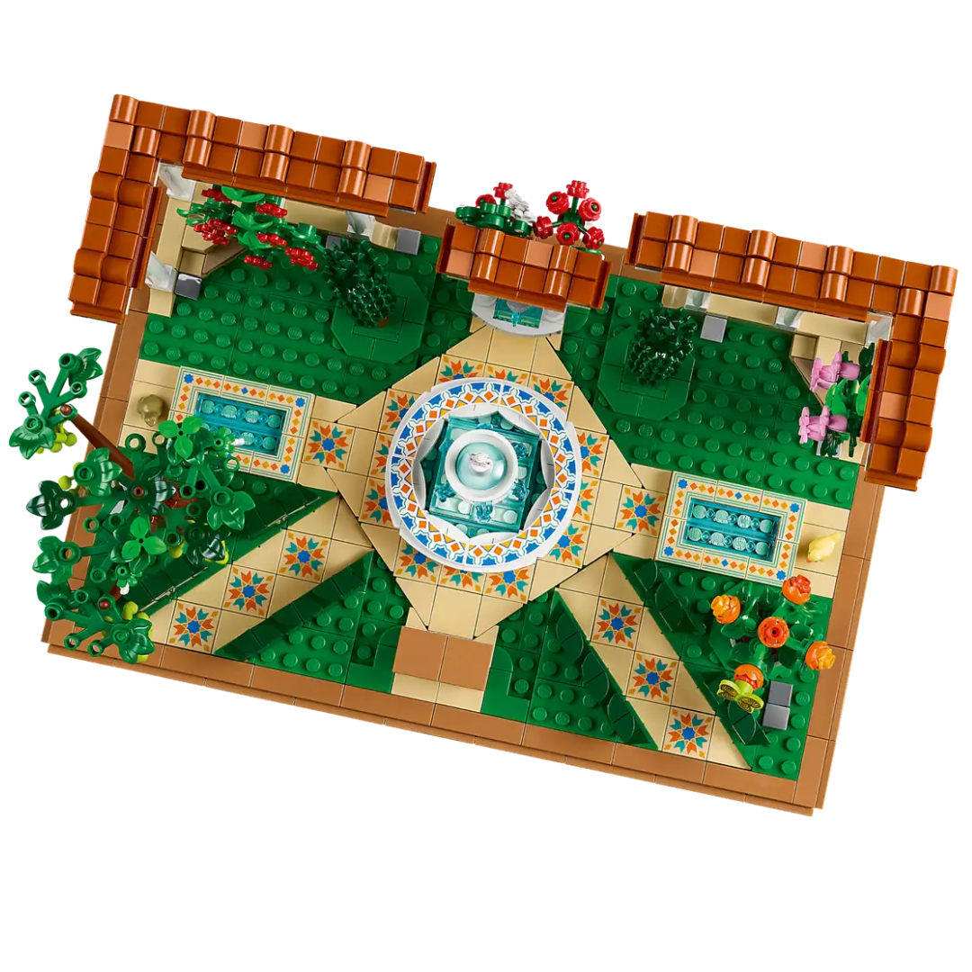 Tuin met fontein